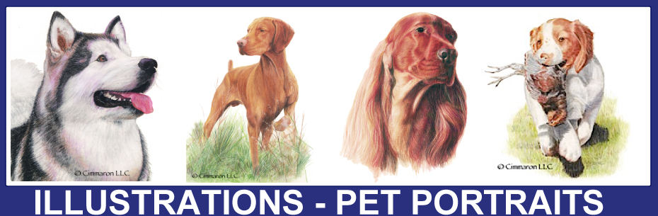Cimmaron Dog Art Pet Portraits