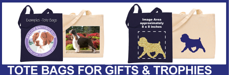 Cimmaron Dog Art Tote Bags
