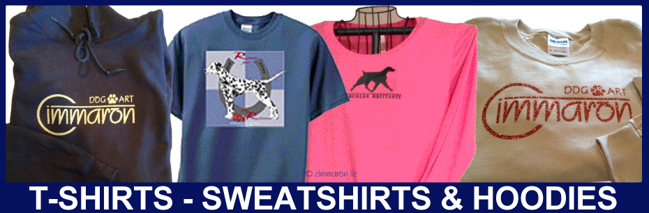Cimmaron Dog Art T-shirts
