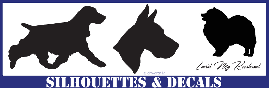Cimmaron Dog Decals