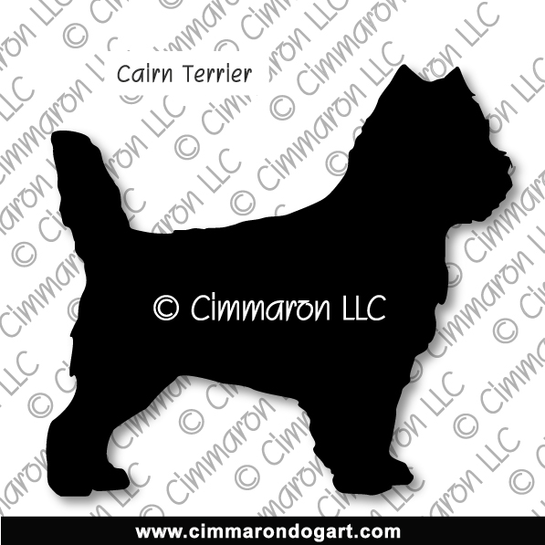 Cairn Terrier Silhouette 001