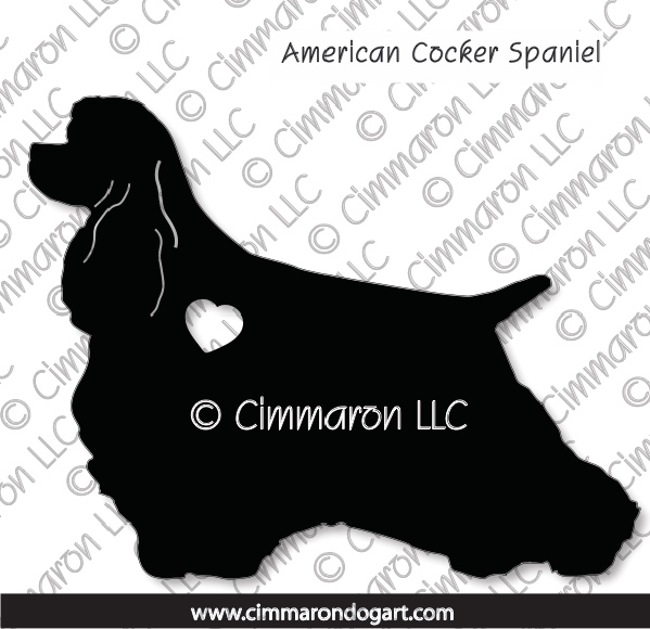 Cocker Spaniel Alternative Decal 005