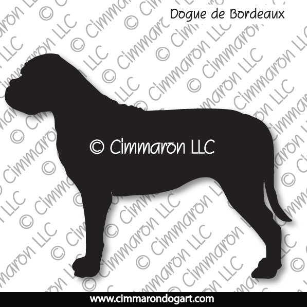 Dogue de Bordeaux Silhouette 001