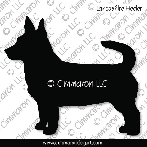 Lancashire Heeler Silhouette 001