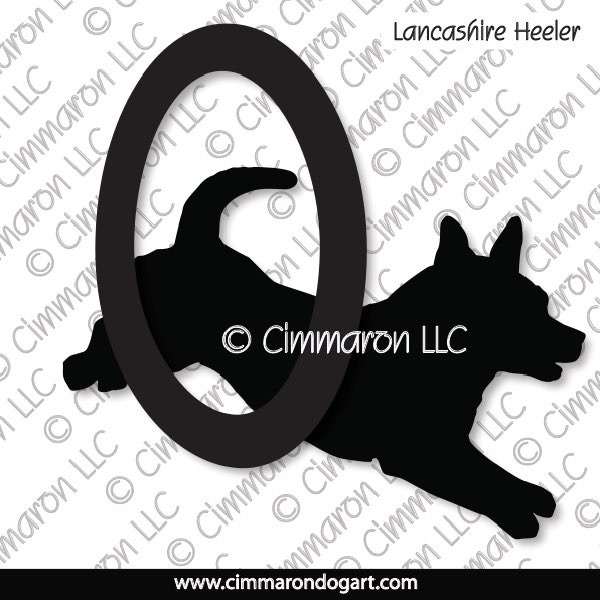 Lancashire Heeler Agility Silhouette 004