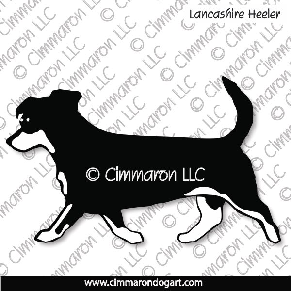 Lancashire Heeler DE-Moving Silhouette 008