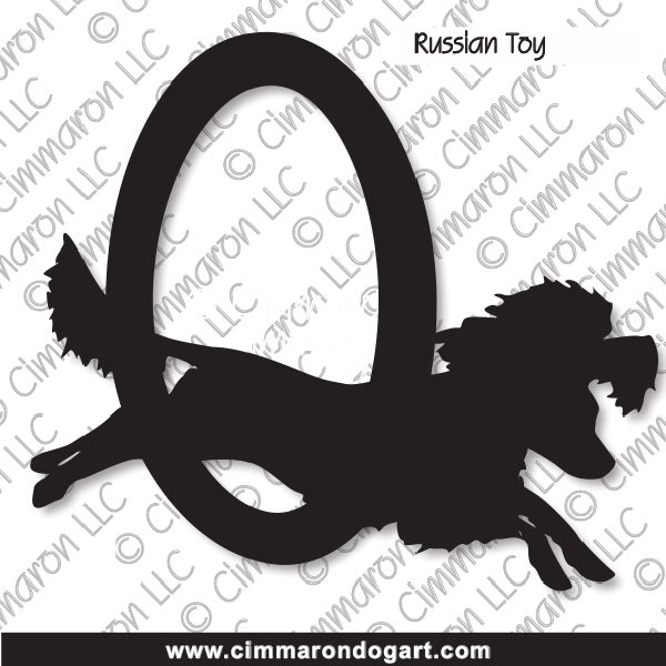 Russian Toy Agility Silhouette 003