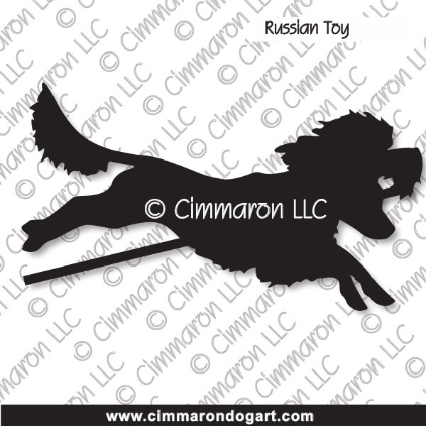 Russian Toy Jumping Silhouette 004