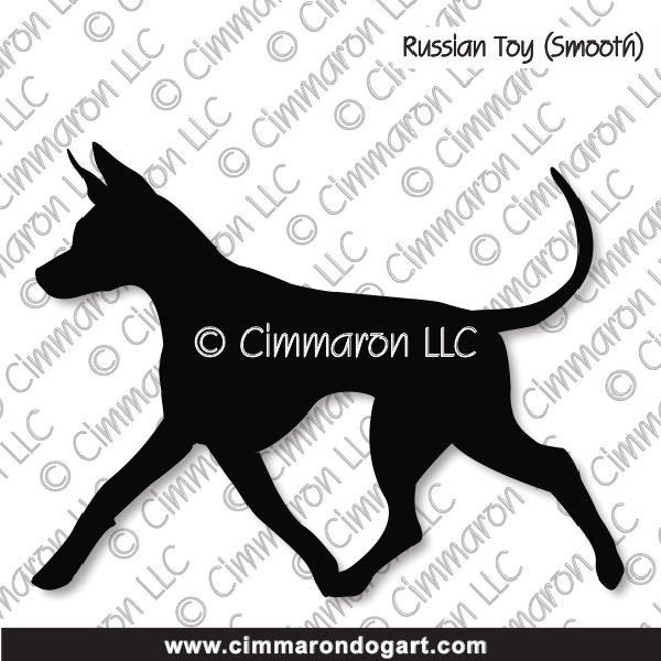 Russian Toy Smooth Gaiting Silhouette 006