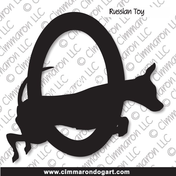 Russian Toy Smooth Agility Silhouette 007