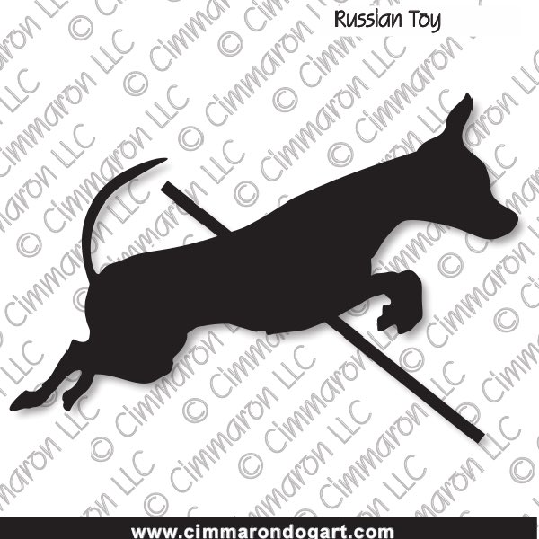 Russian Toy Smooth Jumping Silhouette 008