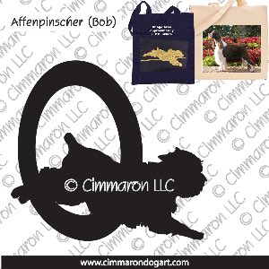 aff-003tote - Affenpinscher Agility Tote Bag