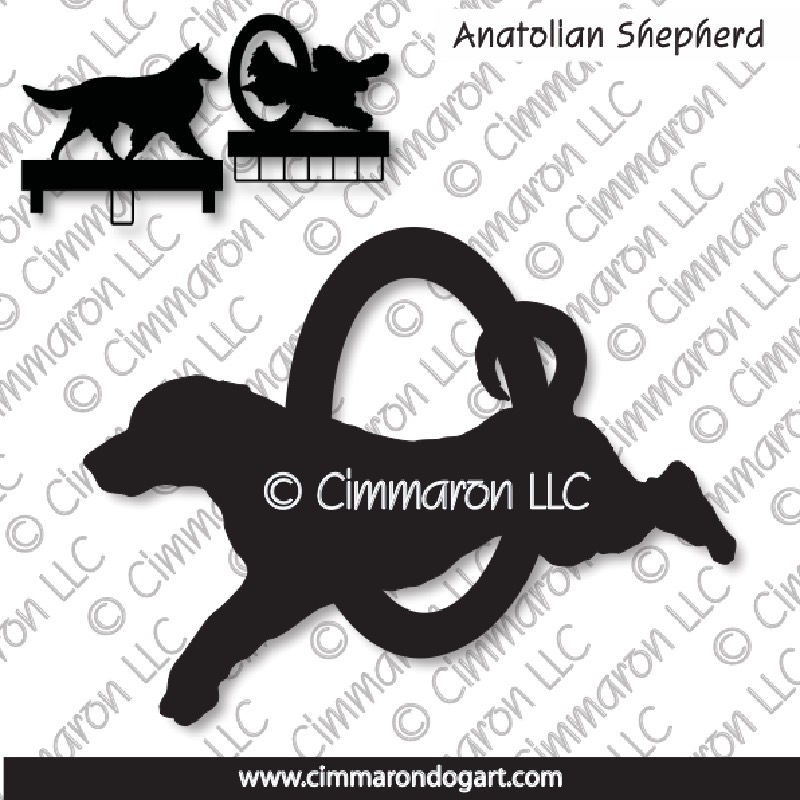 anatol004ls - Anatolian Shepherd Dog Agility MACH Bars-Rosette Bars