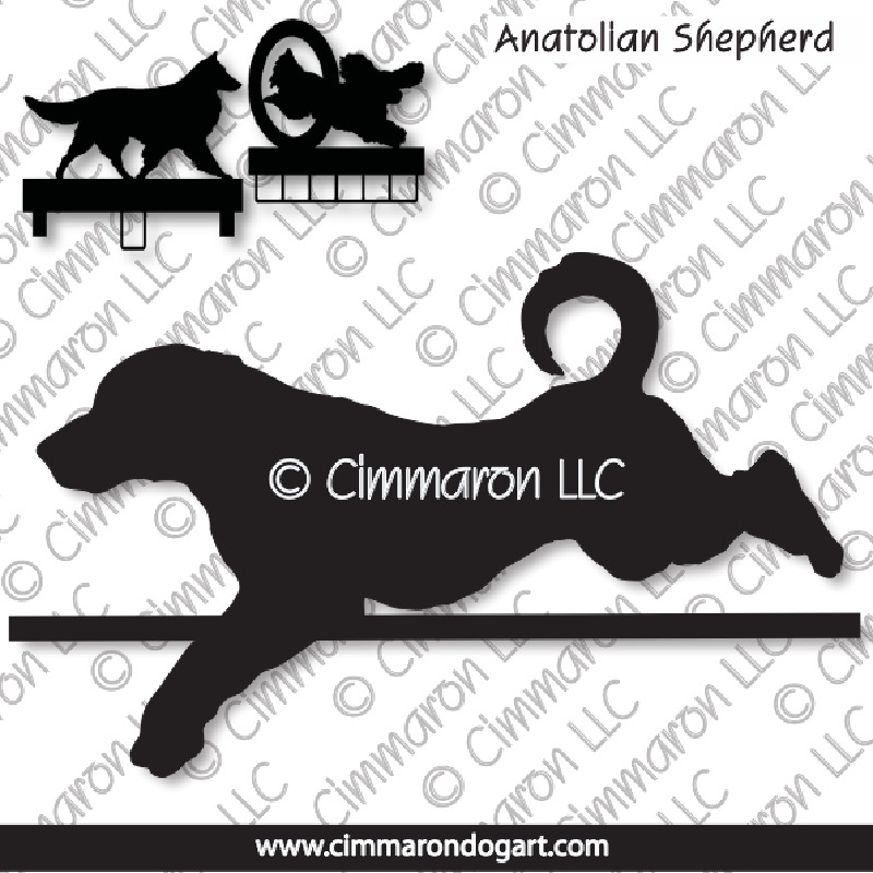 anatol005ls - Anatolian Shepherd Dog Jumping MACH Bars-Rosette Bars