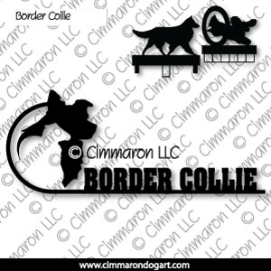 bdcol009ls - Border Collie Rod n Staff Sheep MACH Bars-Rosette Bars