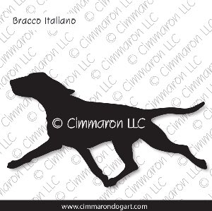 bracco004d - Bracco Italiano Gaiting Decal