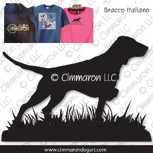 bracco007t - Bracco Italiano Pointing Custom Shirts