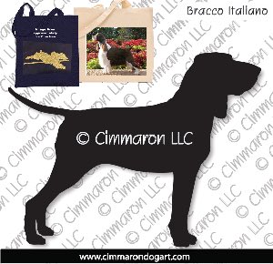 bracco001tote - Bracco Italiano Tote Bags