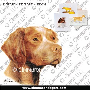 britt032n - Brittany Roan Portrait Note Cards