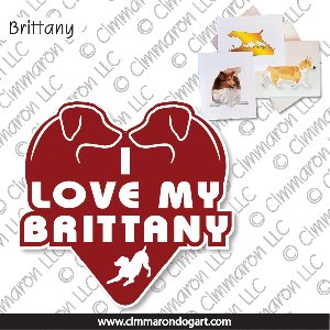 britt006n - Brittany Sign Note Cards