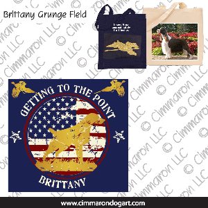 britt019tote - Brittany Field Grunge Tote Bag