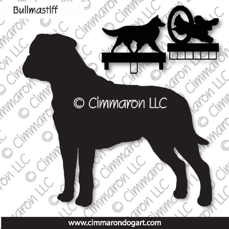 bullmas001ls - Bullmastiff MACH Bars-Rosette Bars