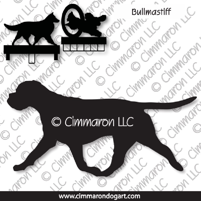 bullmas003ls - Bullmastiff Gaiting MACH Bars-Rosette Bars