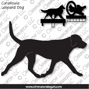 catah005ls - Catahoula Leopard Dog Gaiting MACH Bar