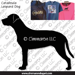 catah003t - Catahoula Leopard Dog Side Shirts