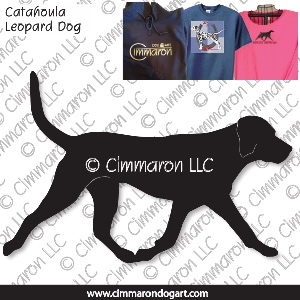 catah005t - Catahoula Leopard Dog Gaiting Shirts