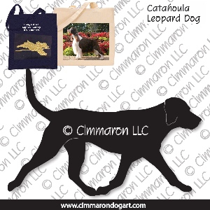 catah005tote - Catahoula Leopard Dog Gaiting Tote Bag