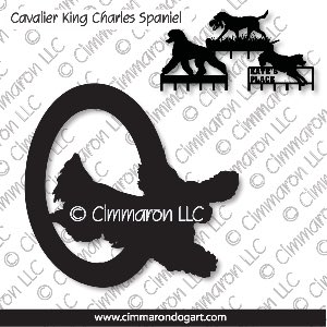 cavalier003h - Cavalier King Charles Spaniel Agility Leash Rack