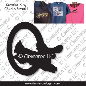 cavalier003t - Cavalier King Charles Spaniel Agility Custom Shirts