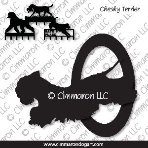 cesky003h - Cesky Terrier Agility Leash Rack