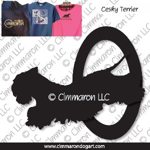 cesky003t - Cesky Terrier Agility Custom Shirts