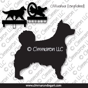 chichi-r-005ls - Chihuahua Long Coated MACH Bars-Rosette Bars
