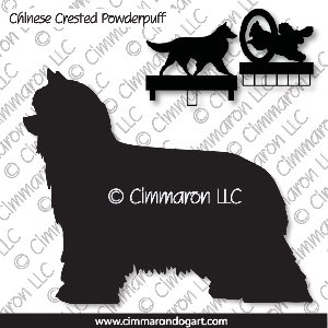 crested-pp005ls - Chinese Crested Powder Puff MACH Bars-Rosette Bars