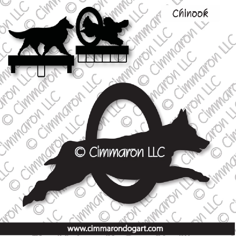 chinook004ls - Chinook Agility 2 MACH Bars-Rosette Bars