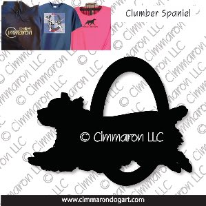 clumber003t - Clumber Spaniel Agility Custom Shirts