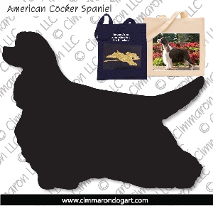 cocker004tote - Cocker Spaniel Alternative Tote Bag