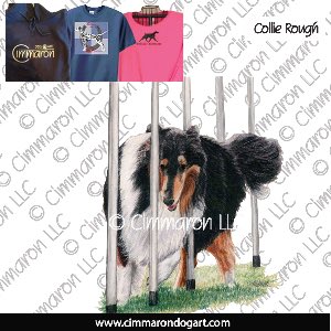 collie-r-005t - Collie Tri-Weaves Custom Shirts