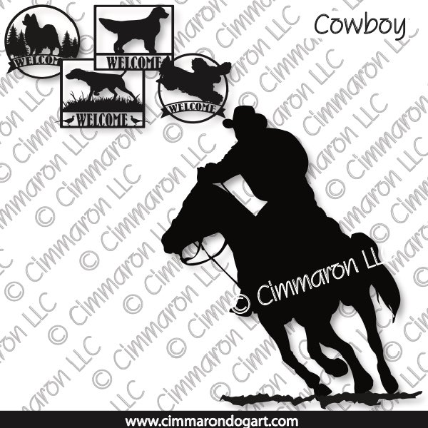cowboy001s - Cowboy House and Welcome Signs