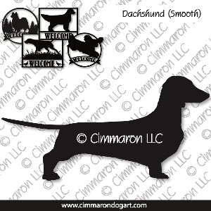 doxie001s - Dachshund Smooth Metal Signs
