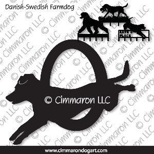 dafarm005h - Danish-Sweden Farmdog Agility Leash Rack