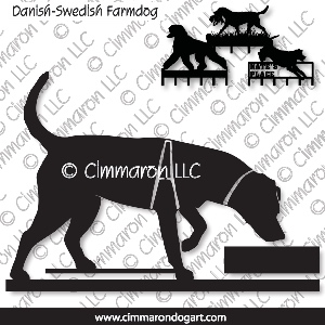 dafarm007h - Danish-Sweden Farmdog Scent Leash Rack