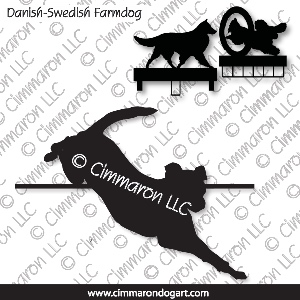 dafarm006ls - Danish-Sweden Farmdog Jumping MACH Bars-Rosette Bars