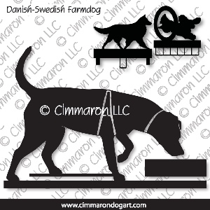 dafarm007ls - Danish-Sweden Farmdog Scent MACH Bars-Rosette Bars