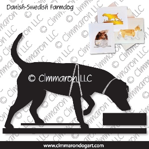 dafarm007n - Danish-Sweden Farmdog Scent Note Cards