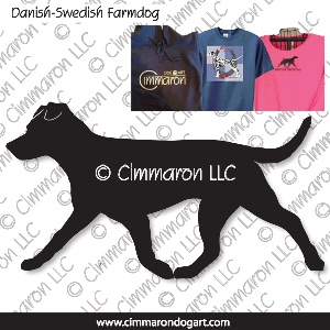 dafarm003t - Danish-Sweden Farmdog Gaiting Custom Shirts