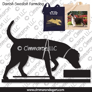 dafarm007tote - Danish-Sweden Farmdog Scent Tote Bag